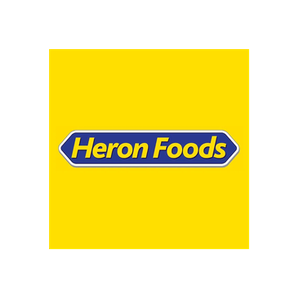 Heron Foods brand logo for heronfoods.com