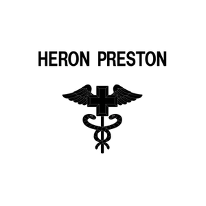 Heron Preston brand logo for heronpreston.com