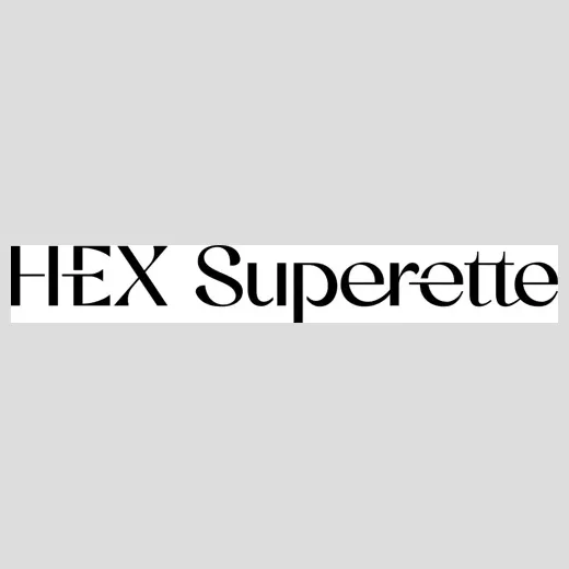 Hex Superette brand logo for hexsuperette.com