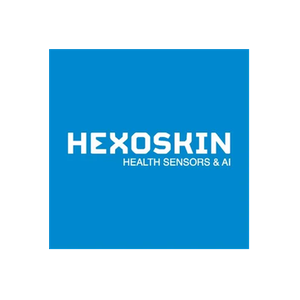 Hexoskin brand logo for hexoskin.com