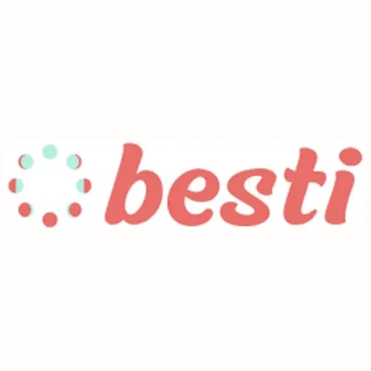 Hey Besti brand logo for heybesti.com