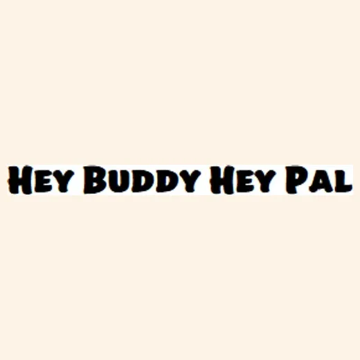 Hey Buddy Hey Pal brand logo for heybuddyheypal.com