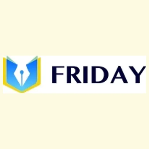 Hey Friday brand logo for heyfriday.ai