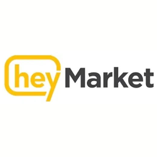 Hey Market brand logo for heymarket.com