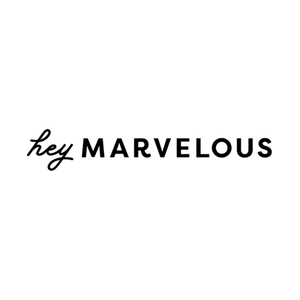 Hey Marvelous brand logo for heymarvelous.com
