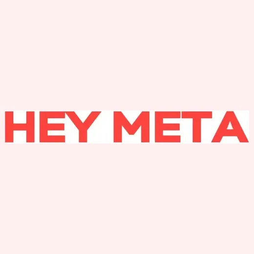 Hey Meta brand logo for heymeta.com