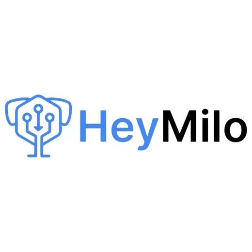 Hey Milo brand logo for heymilo.ai