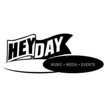 Heyday Records brand logo for heyday.com