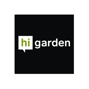 Hi Garden brand logo for higarden.eu