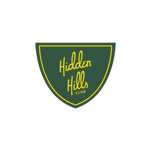 Hidden Hills Club brand logo for hiddenhillsclub.com