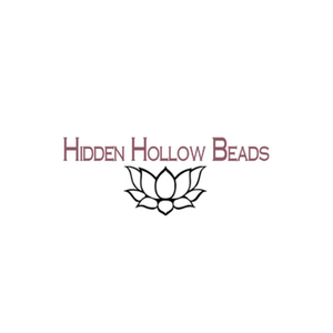 Hidden Hollow Beads brand logo for hiddenhollowbeads.com