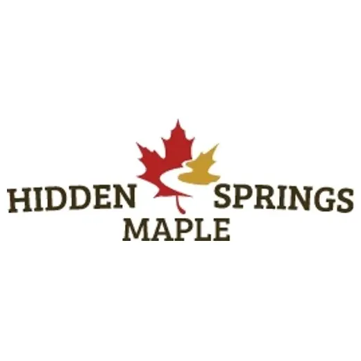 Hidden Springs brand logo for hiddenspringsmaple.com