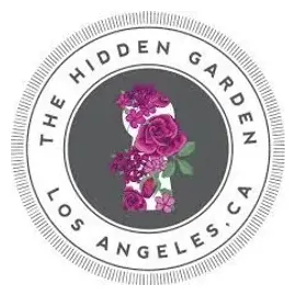 hiddengardenflowers brand logo for hiddengardenflowers.com