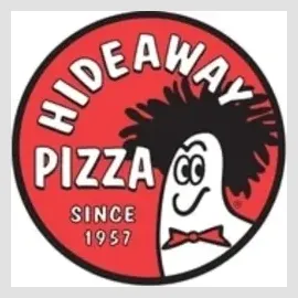 Hideaway Pizza brand logo for hideawaypizza.com