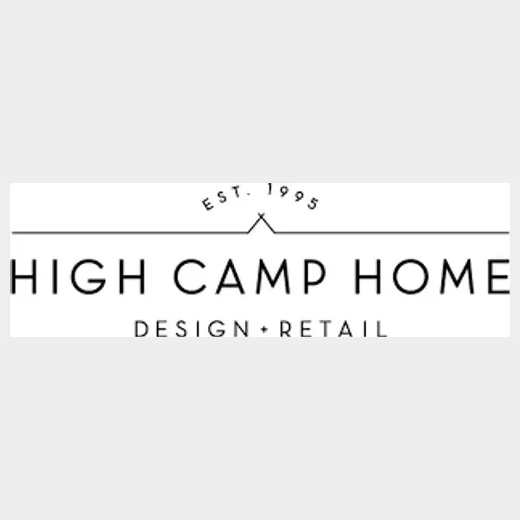 High Camp Home brand logo for highcamphome.com