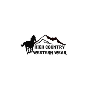 High Country Western Wear brand logo for highcountrywesternwear.com