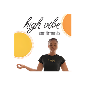 High Vibe Sentiments brand logo for highvibesentiments.com