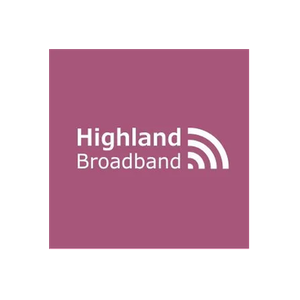 Highland Broadband brand logo for highlandbroadband.com