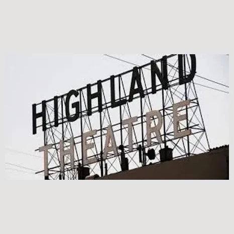 Highland Theatres brand logo for highlandtheatres.com