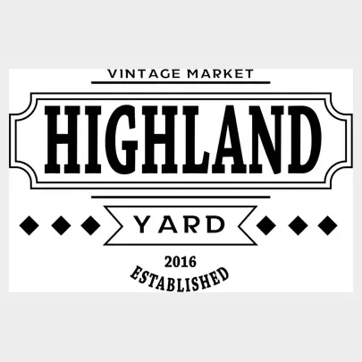 Highland Yard Vintage brand logo for highlandyardvintage.com