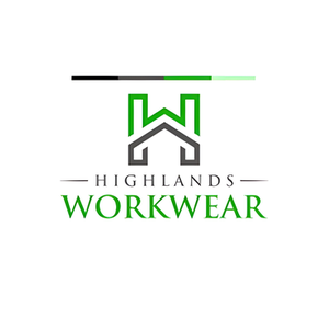 Highlands Workwear brand logo for highlandsworkwear.com.au