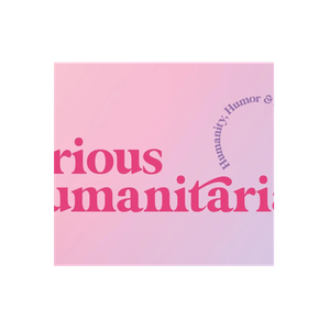 Hilarious Humanitarian brand logo for hilarioushumanitarian.com