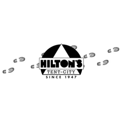 Hilton's Tent City brand logo for hiltonstentcity.com