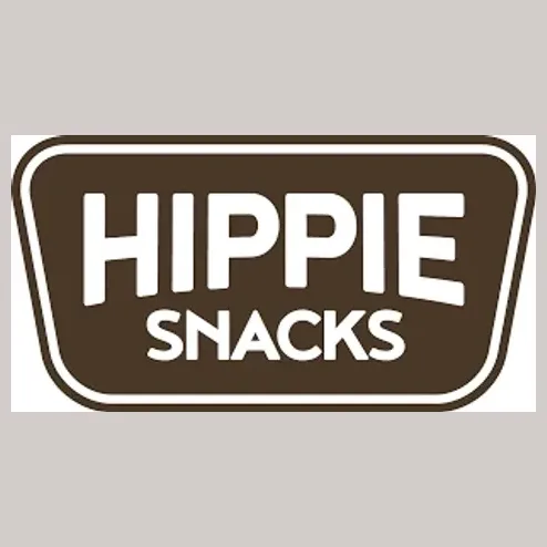 Hippie Snacks brand logo for hippiesnacks.com