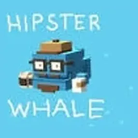 Hipster Whale brand logo for hipsterwhale.com