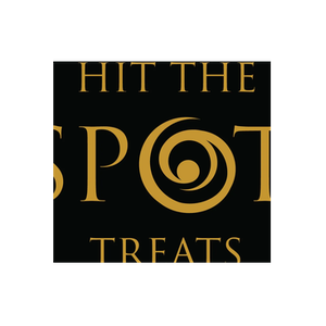 Hit the Spot Treats brand logo for hitthespottreats.com