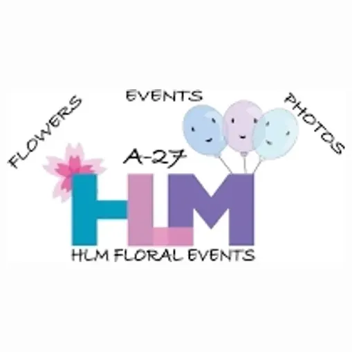HLM Floral Events brand logo for hlmfloralevents.com