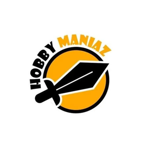 Hobbymaniaz brand logo for hobbymaniaz.com.au