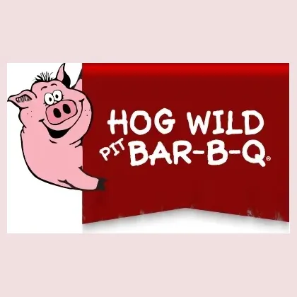Hog Wild Pit BBQ brand logo for hogwildpitbbq.com