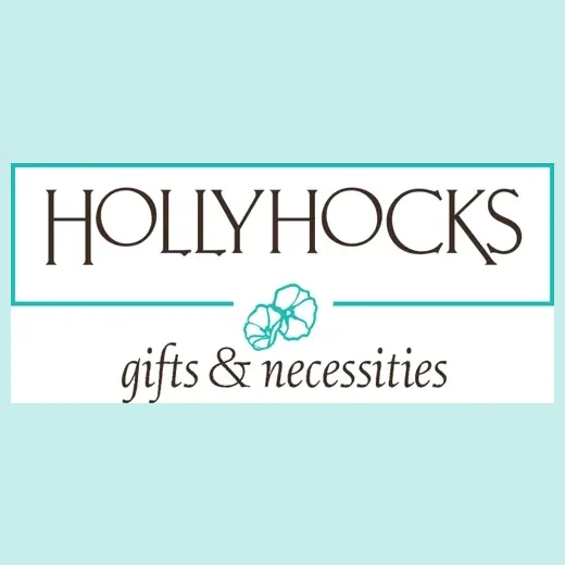 Hollyhocks Gifts brand logo for hollyhocksgifts.com