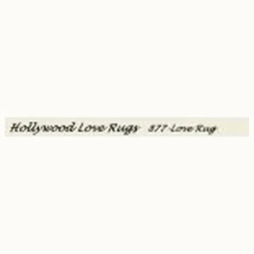 Hollywood Love Rugs brand logo for hollywoodloverugs.com