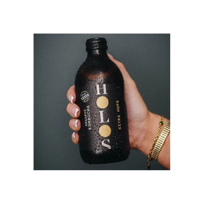 Holos Kombucha brand logo for holoskombucha.com