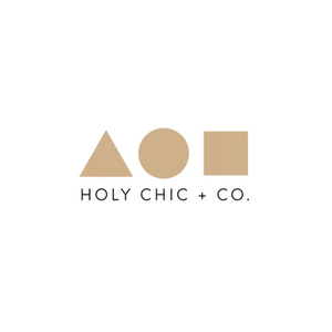 Holy Chic + Co. brand logo for holychicandco.com