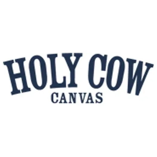 Holy Cow Canvas brand logo for holycowcanvas.com