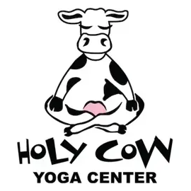 Holy Cow Yoga brand logo for holycowyoga.com