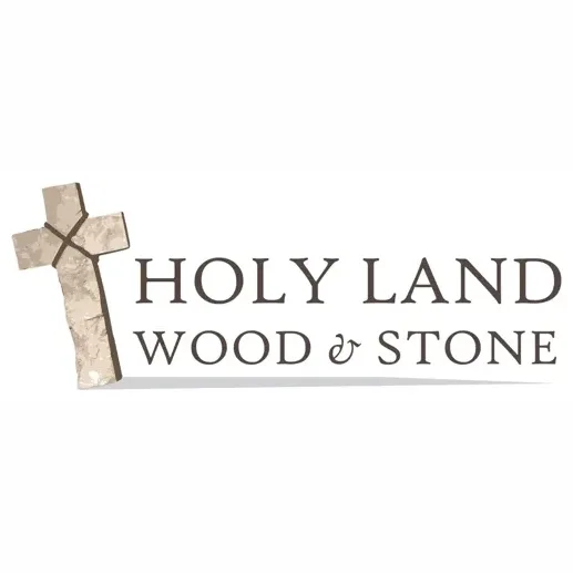 Holy Land Wood and Stone brand logo for holylandwoodandstone.com