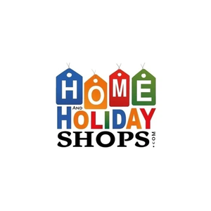 Home and Holiday Shops brand logo for homeandholidayshops.com