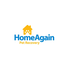 HomeAgain brand logo for homeagain.com