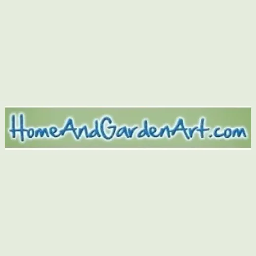 homeandgardenart brand logo for homeandgardenart.com
