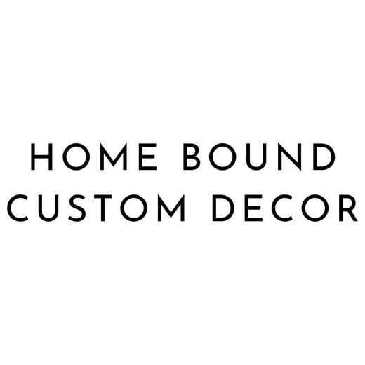 Homebound Custom Decor brand logo for homeboundcustomdecor.com