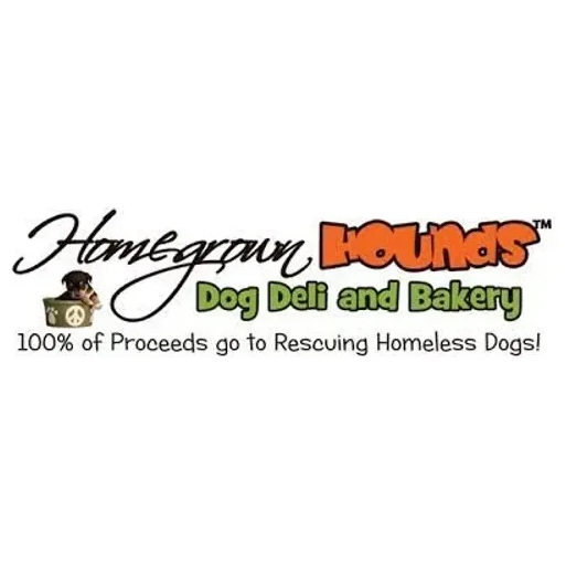 Homegrown Hound brand logo for homegrownhoundfood.com