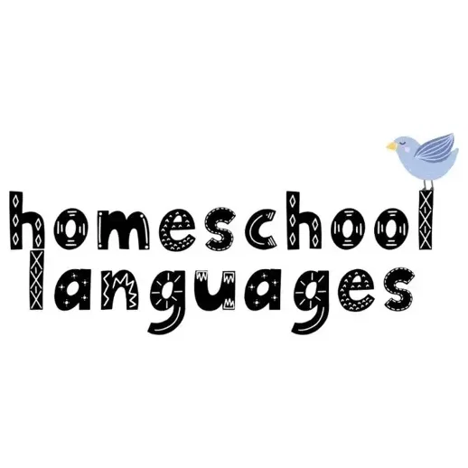 Homeschool Languages brand logo for homeschoollanguages.com