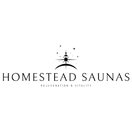 Homestead Saunas brand logo for homesteadsaunas.com