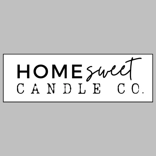 homesweetcandleco brand logo for homesweetcandleco.com