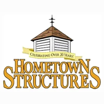 Hometown Structures brand logo for hometownstructures.com