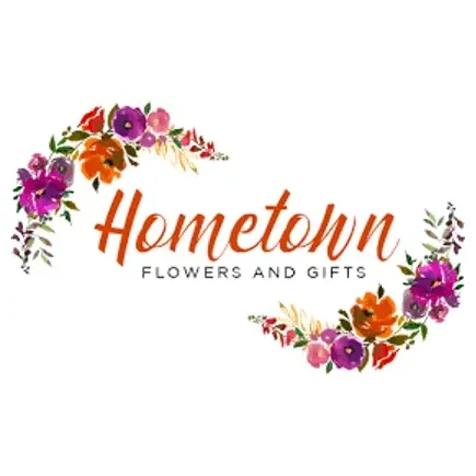 hometownflowersandgifts brand logo for hometownflowersandgifts.com